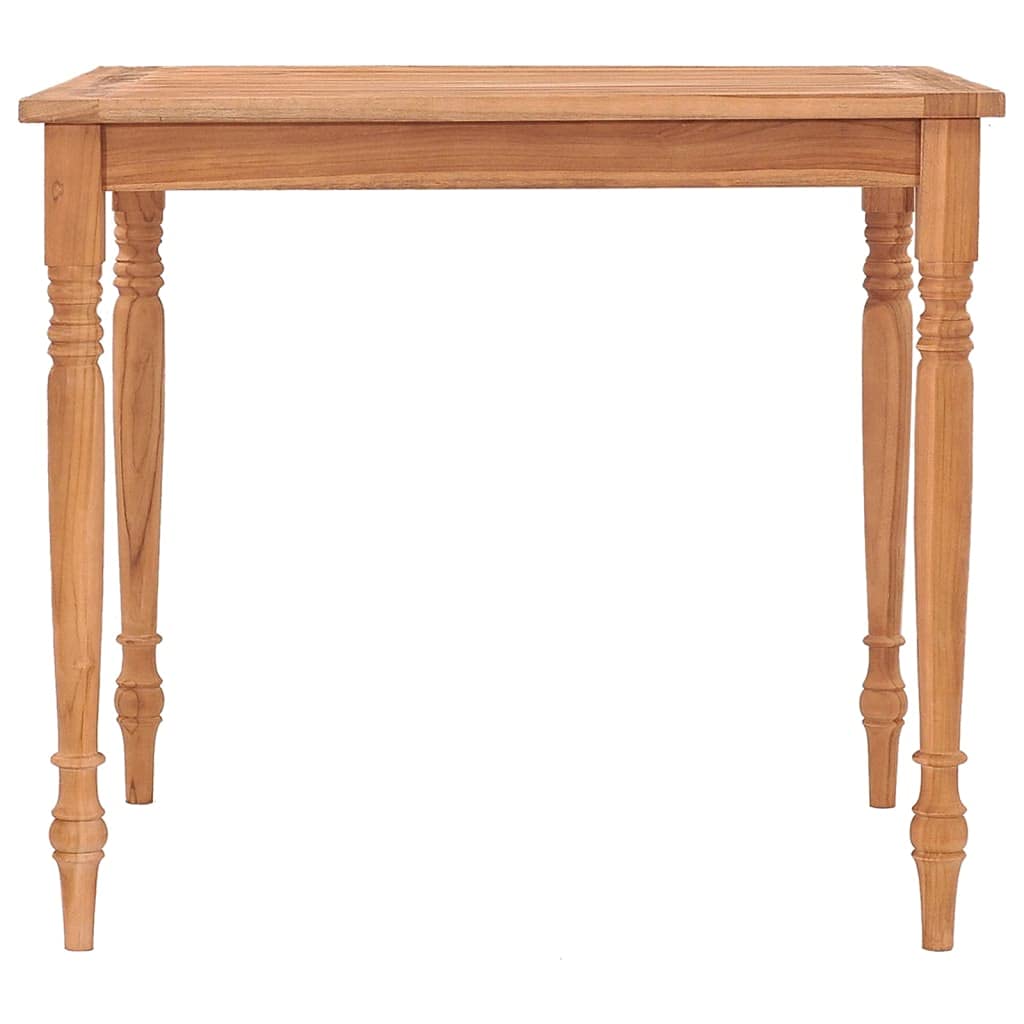 vidaXL Solid Teak Wood Batavia Table - Thumbnail 2