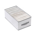 HFZJYSHN Storage bin Fabric Storage Box Household Clothes Storage Box Wardrobe Clothes Trousers Organising Box for Shelves, Toys