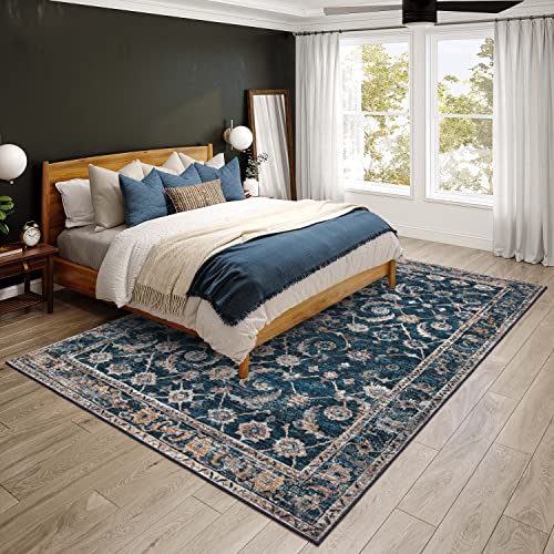 Dalyn Rugs Jericho Jc4 Navy 5' X 7'6&quot;