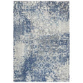 Rizzy Home Alora Decor Euphoria 8' X 10' Floral Distress Lt. Gray/Gray/Rust/Blue Hybrid Rug