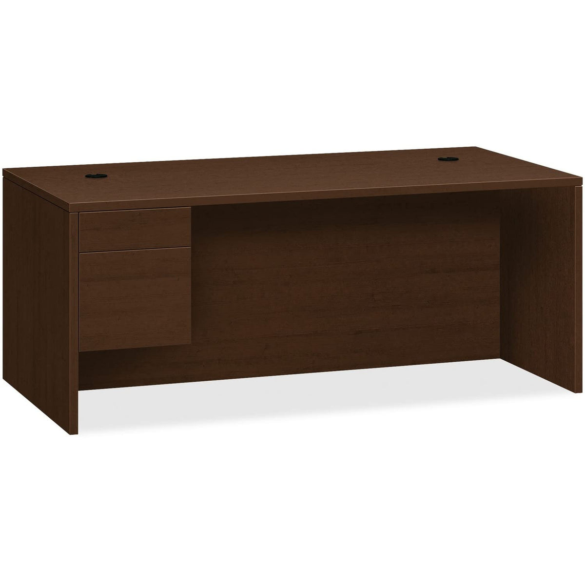 Hon Pedestal Desk, Mocha