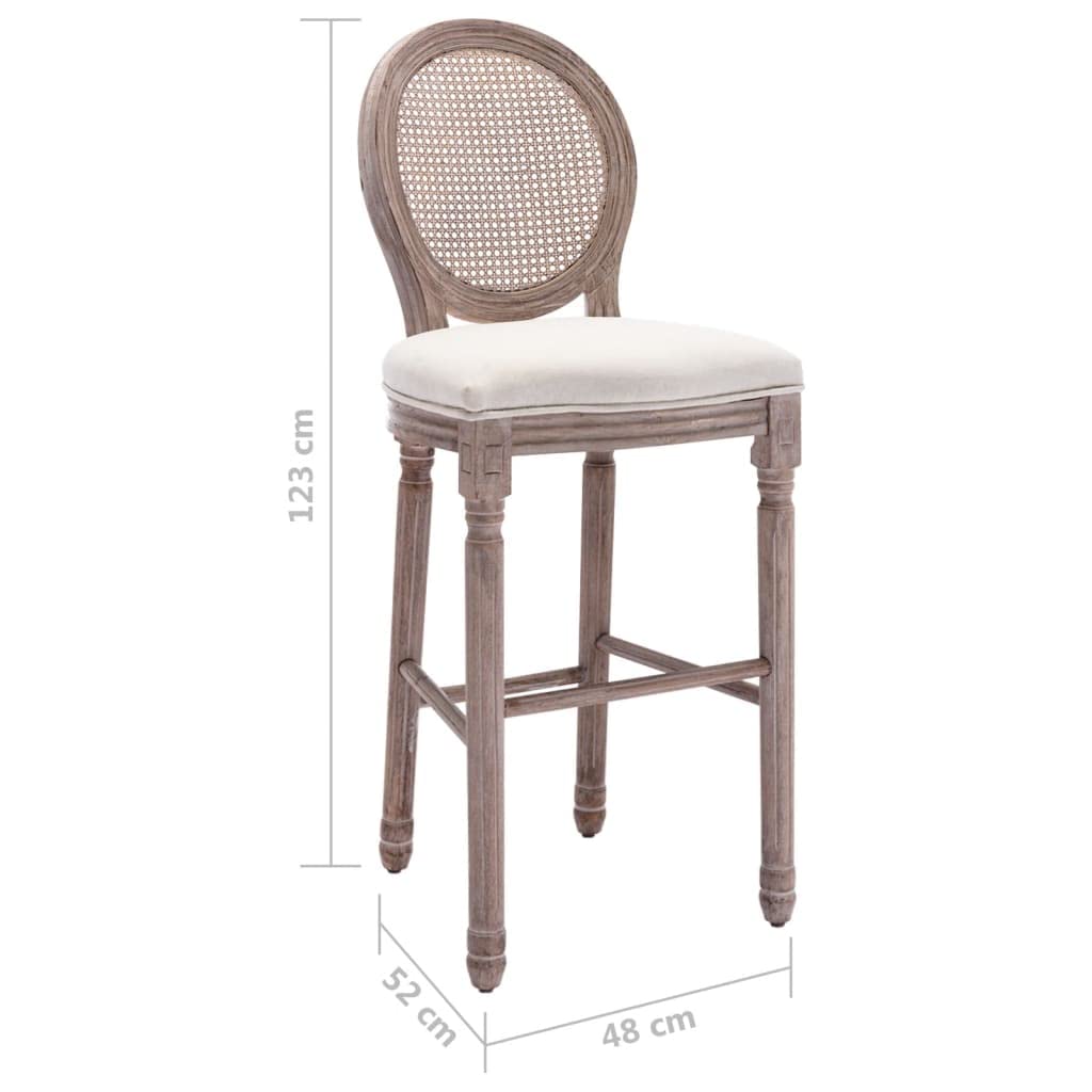 Solid Wooden Bar Stools - Thumbnail 3