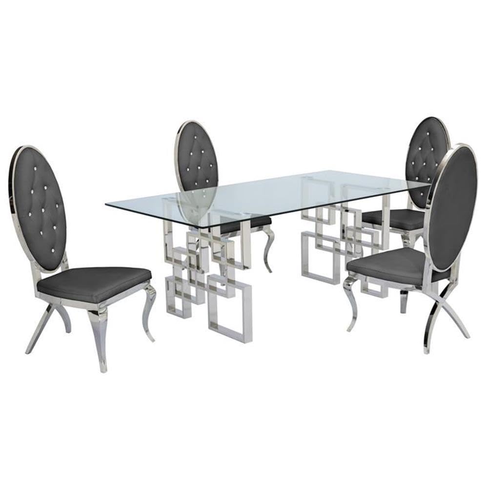 Best Quality Furniture Dining Sets, Gray
