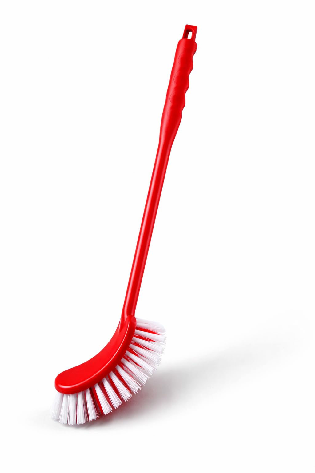 SHOP BY ROOM Toilet Cleaning Brush with Long Handle | Heavy Duty Bathroom Cleaning Brush with Stiff Bristles | Ergonomic Grip |