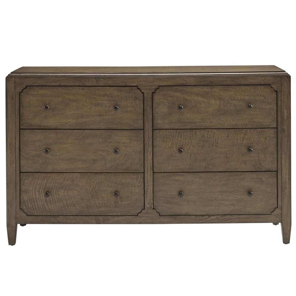 Progressive Furniture Toffee Brown Hollis Wood Dresser