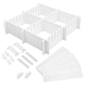 Adjustable Drawer Organizers: 34Piece Plastic Divider Set For Home & Office  Maximize Space & Keep Items Tidy
