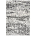 Rizzy Home Alora Decor Venice 5'3"X7'6" Abstract Ivory/Silver/Taupe Power-Loomed Area Rug