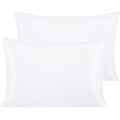 Ntbay Egyptian Cotton Queen Pillowcases - Set Of 2, 500 Thread Count Cotton Pillowcases - Soft And Breathable Envelope Closure P
