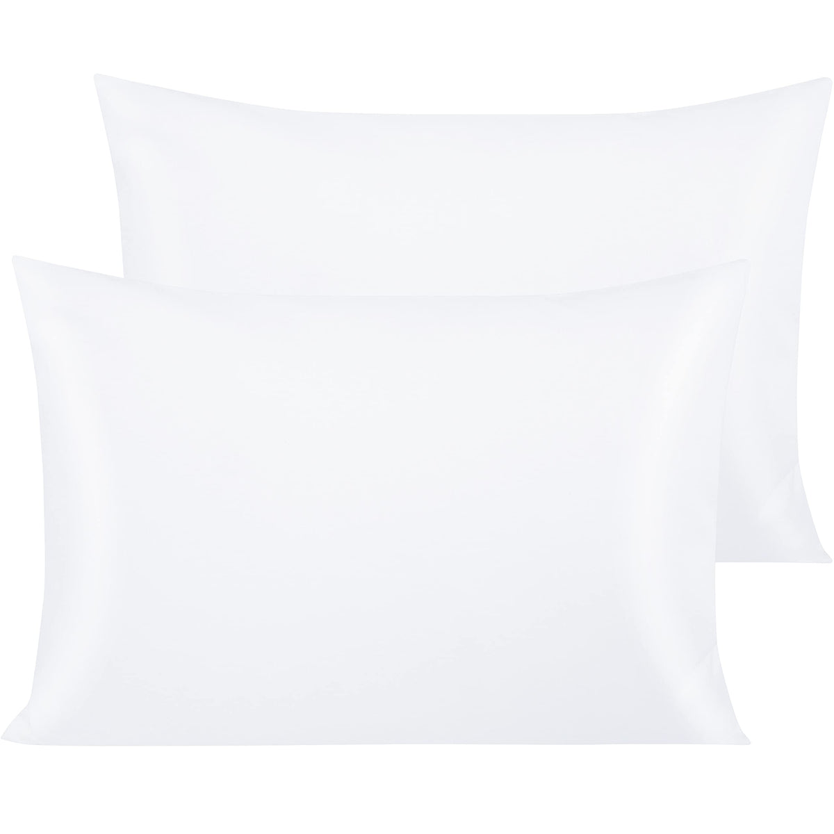 Ntbay Egyptian Cotton Queen Pillowcases - Set Of 2, 500 Thread Count Cotton Pillowcases - Soft And Breathable Envelope Closure P