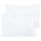 Ntbay Egyptian Cotton Queen Pillowcases - Set Of 2, 500 Thread Count Cotton Pillowcases - Soft And Breathable Envelope Closure P