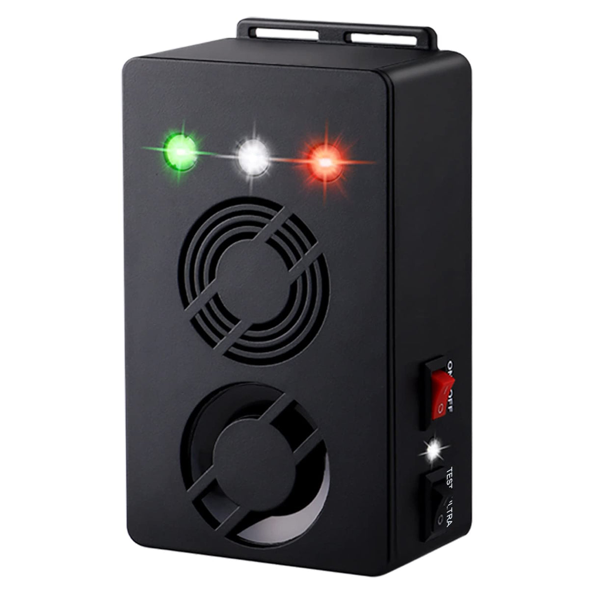 Angveirt Battery Operated Rodent Repellent Rv Pest Mouse Repeller Electronic Ultrasonic Mice Repeller Humane Mouse Trap Substitu