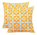 Pinkparrot Cotton Single Colour Printed Throw Pillow Covers/Cushion Covers (18X18Inches)  Set Of 2 Pcs Code0231