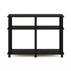Furinno Romain Turn-N-Tube Stand for TV up to 40 Inch, 40-Inch, Espresso/Black