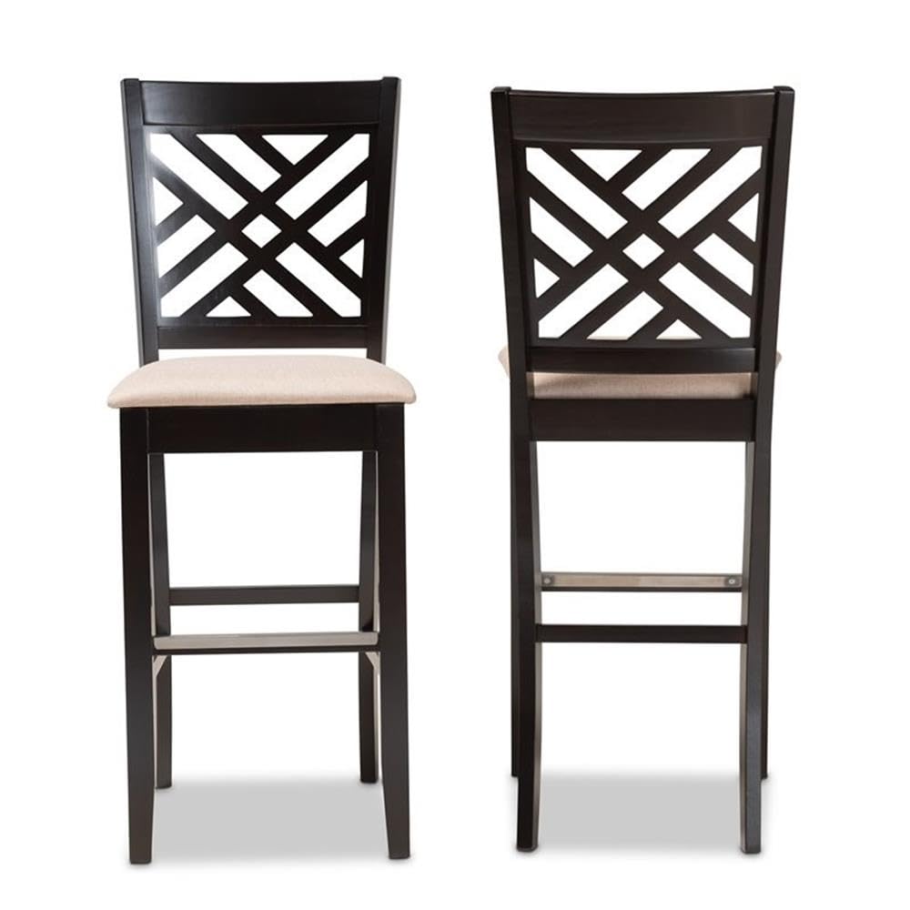 Baxton Studio Jason Bar Stool - Thumbnail 4
