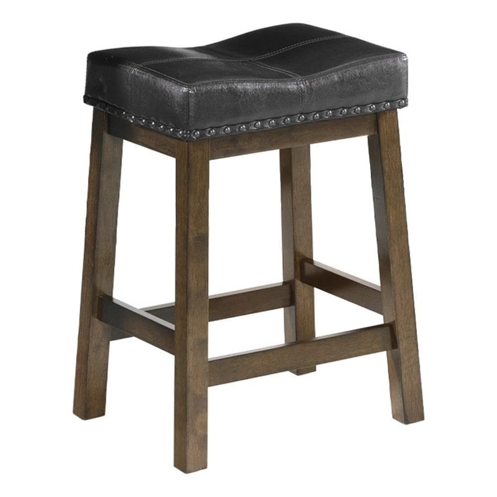 Kona 24" Tall Backless Counter Stool, Set of 2, Raisin