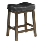 Kona 24" Tall Backless Counter Stool, Set of 2, Raisin