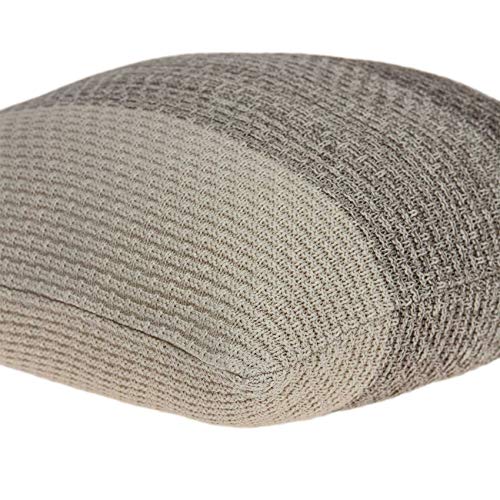 HomeRoots 100% Cotton Parkland Collection Camden Transitional Tan Pillow Cover