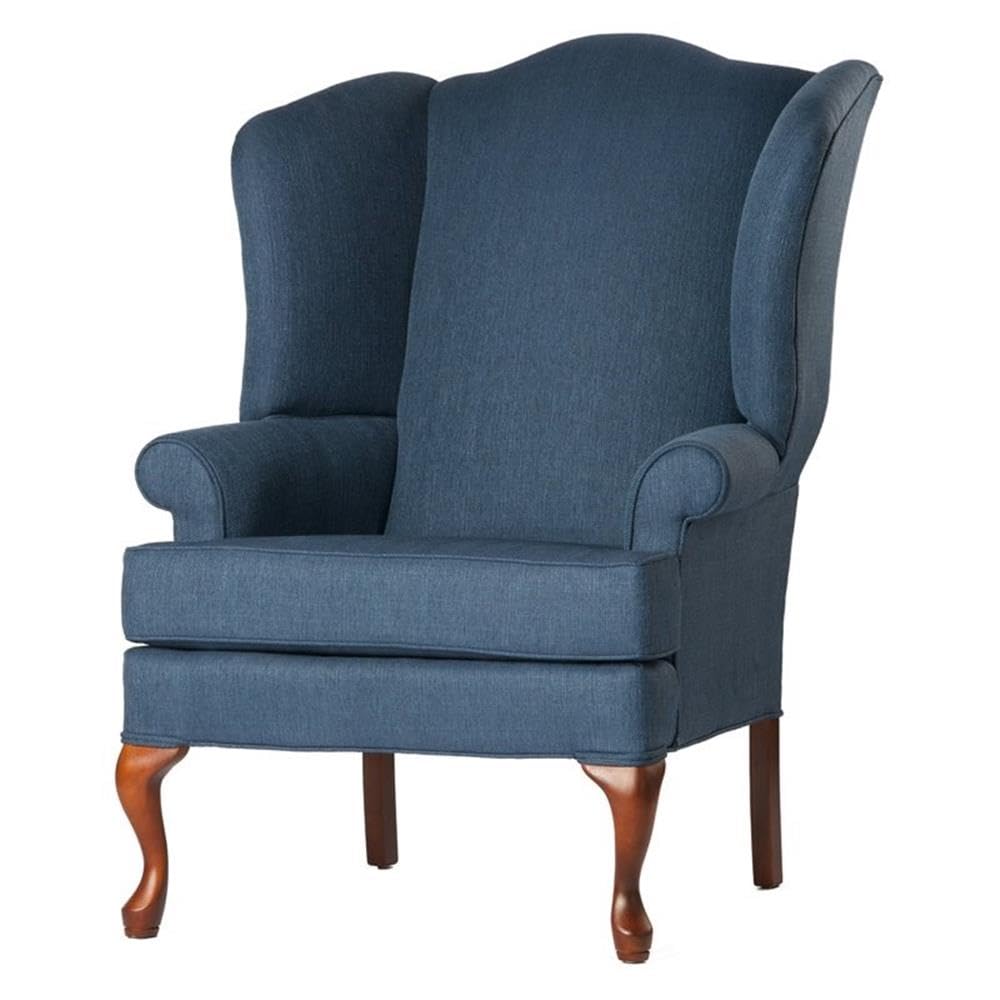 Crawford Wing Back Chair - Sky