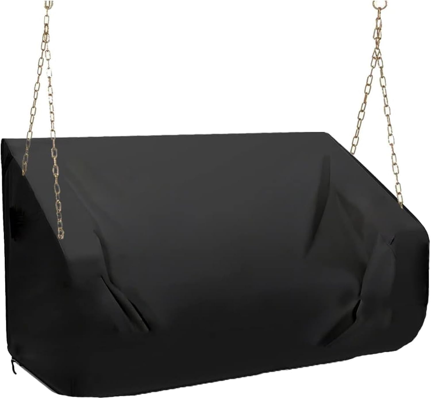 Porch Swing Cover 73 Inch Water-Resistant 600D Oxford Hanging Outdoor Swing Cover All Weather Protected Swing Covers for Outdoor