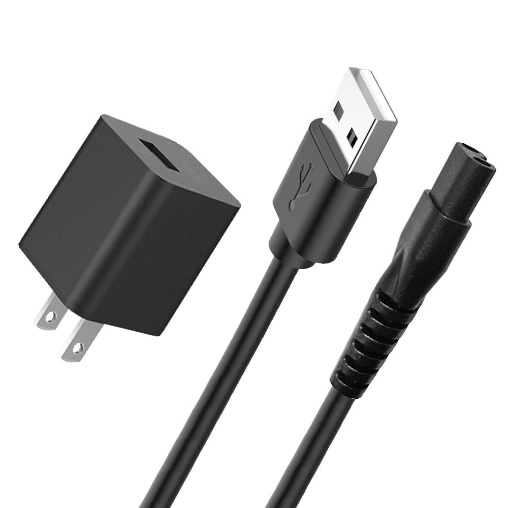 Bouge Charger Cord Compatible With Manscaped Lawn Mower 3.0/2.0 Best Electric Manscaping Groin Hair Trimmer, Replacement Manscap