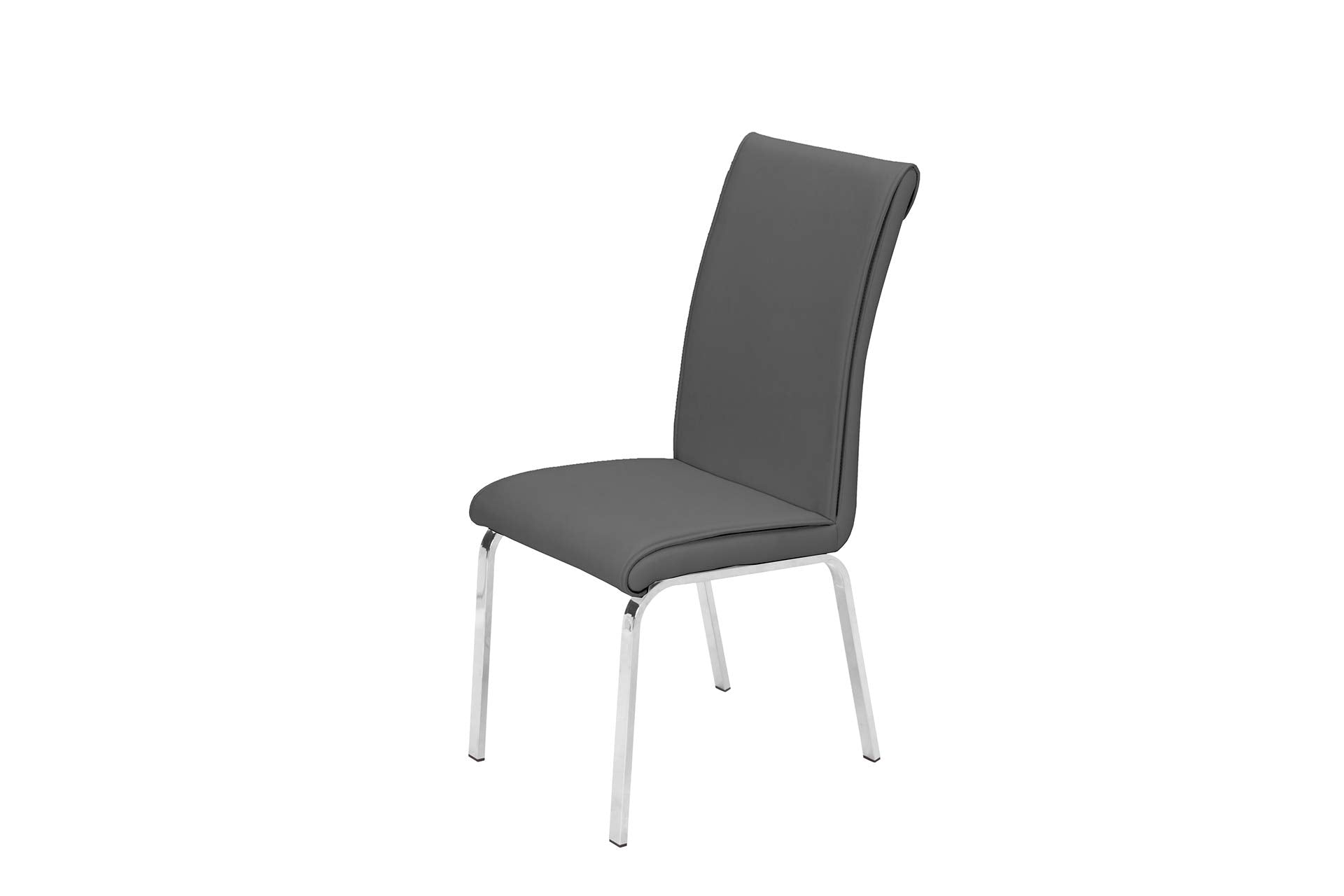Best Quality Furniture Dining Chair (Set Of Two), Gray