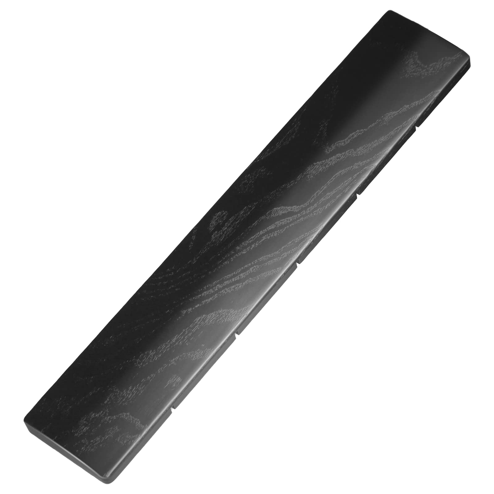 Faluber Wooden Wrist Rest With Black Coating, 17.3-Inch Length And 20Mm Thickness For Full-Sized Keyboard, Ergonomic Design Palm