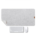 Bright Stone Felt Desk Mat,Non-Slip Mouse Pad, 31.5'X15.7' Office Supplies Desk Protector, Desk Accessories For Home And Offic