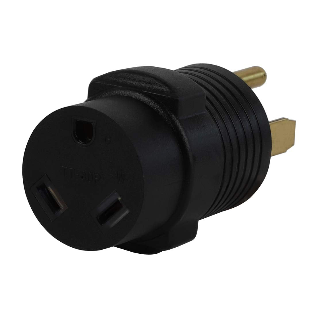 Nema 14-50P Male 50 Amp 14-50P To Tt-30R Female Rv Generator Power Adapter, Heavy Duty 50Amp Male To 30Amp Female Rv Camper Adap