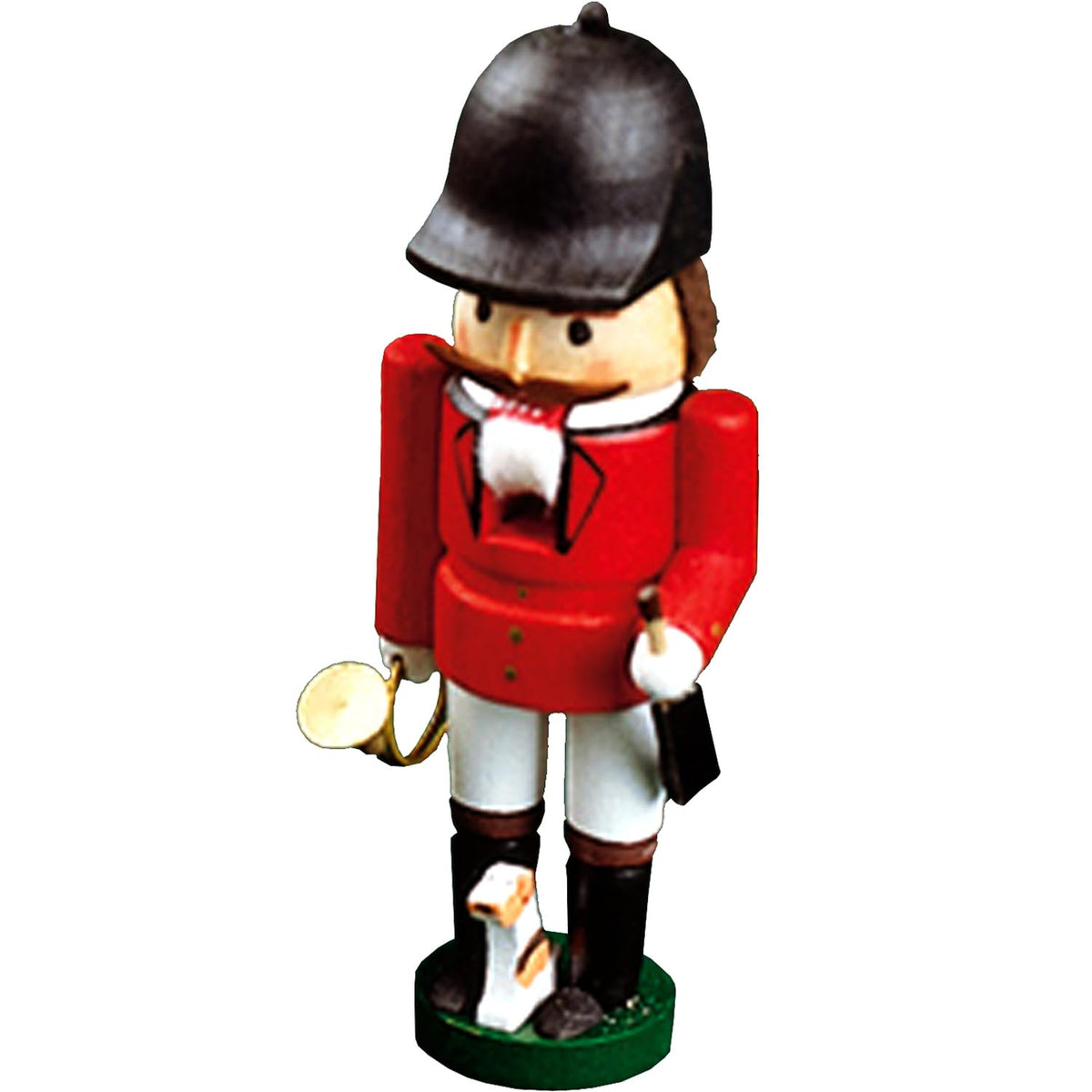 Glasser 14108 Richard Glaesser Nutcracker-Mini Rider-3.25&quot; H X 1.25&quot; W X 1&quot; D, Red