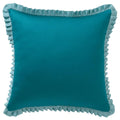 Ikea GokvLl Cushion Cover, Blue With Ruffled Trim, 50 X 50 Cm, Cotton