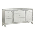 Acme Maverick 9-Drawer Wooden Dresser in White Platinum