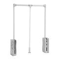Pull Down Closet Rod Wardrobe Clothes Hanger Rail Closet System Storage Organizer Soft Close Aluminium Garment Hanging Rack for 