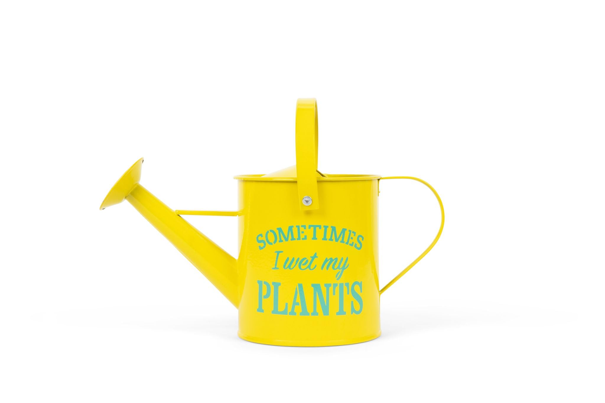Small Indoor Watering Can - Gardening Gifts For Women -Sometimes I Wet My Plants- 1.6 L - Cute Watering Can For Gardeners - Yell