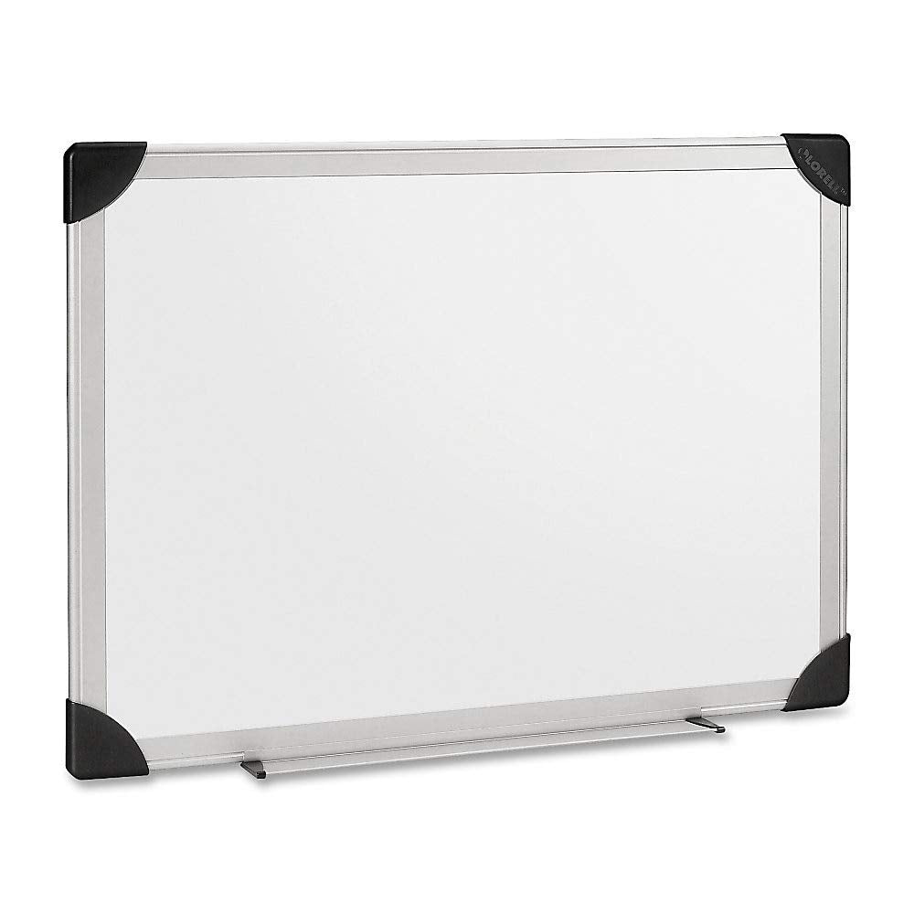 Lorell Dry-Erase Board, 6 By 4-Feet, Aluminum/White