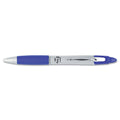 Zebra Pen Z-Grip Max Retractable Ballpoint Pen, Medium Point, 1.0Mm, Blue Ink, 12-Pack