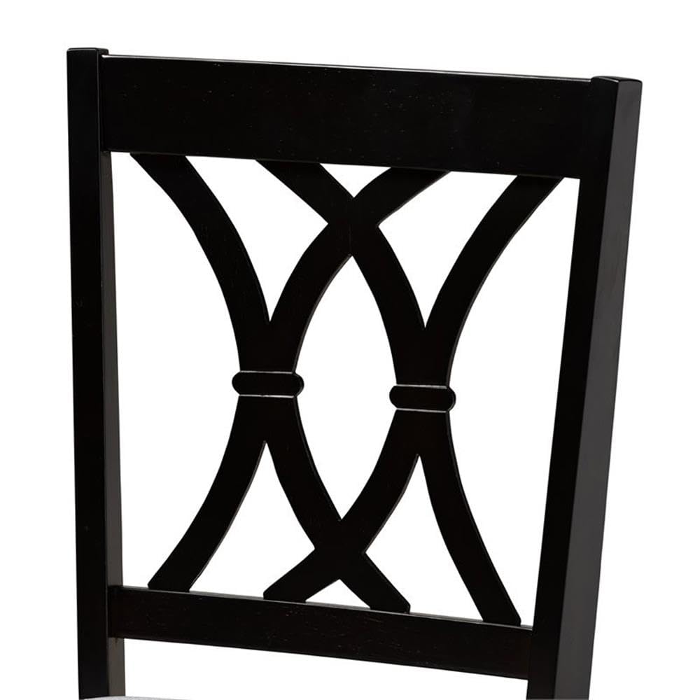 Baxton Studio Reneau Dining Chair Set - Thumbnail 4