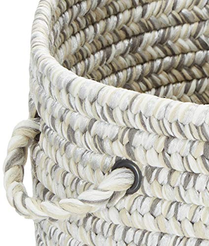 Colonial Mills Corsica Utility Basket, 18 By 12-Inch, Silver Shimmer