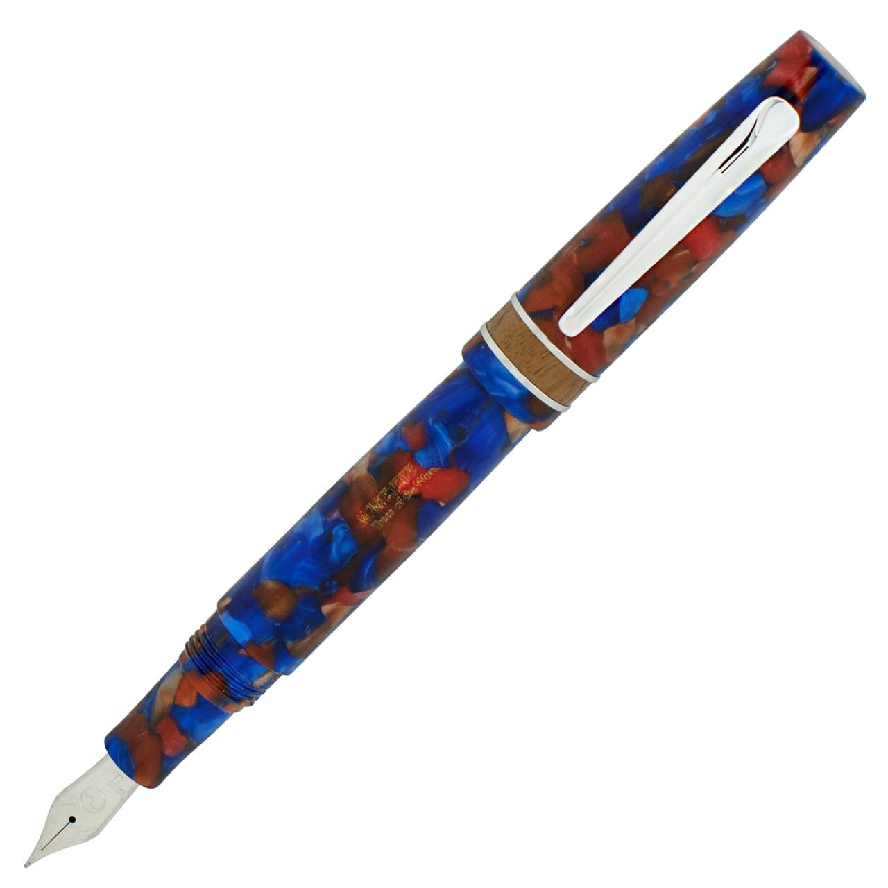 Monteverde Dragon Tree Fountain Pen (Blue/Brown) - Ef