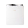 Russell+Hazel Spiral Memo Notebook, Office Supplies, 7.5    X 9   , 196 Lined Pages, White (44314)
