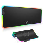 Bladehawks Extra Large Rgb Gaming Mouse Pad-14 Light Modes, Extended Soft Led Mouse Pad, Anti-Slip Rubber Base, Computer Keyboar