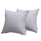 Feather Proof Euro Pillow Protectors 26X26 Set Of 2 Waterproof Cover For Goose Down Square Throw Pillows 2 Pack