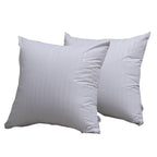 Feather Proof Pillow Protectors 20x20 Waterproof Cover for Goose Down Square Throw Pillows 2 Pack