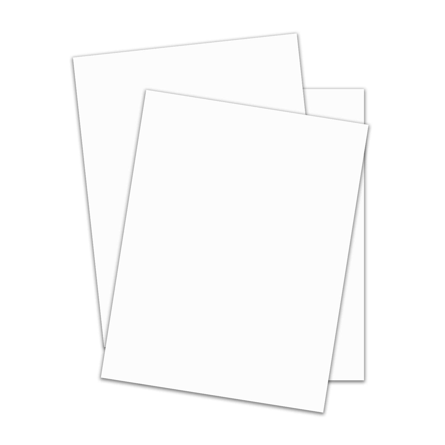 White Silk Matt Card Stock 130Lb. Cover (350Gsm) - 50 Pk (Not For Inkjet Printer) (8.5 X 11)