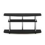 Furinno Frans Turn-N-Tube Tv Stand For Tv Size Up To 43 Inch, 3-Tier, White Oak