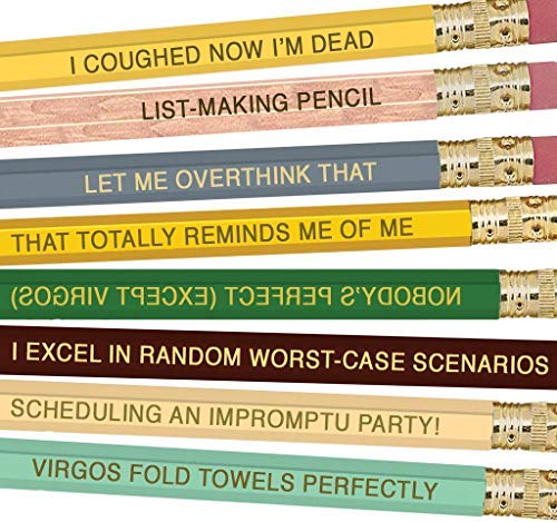 Whiskey River Astrology Pencil Set (Virgo (August 23 - September 22))