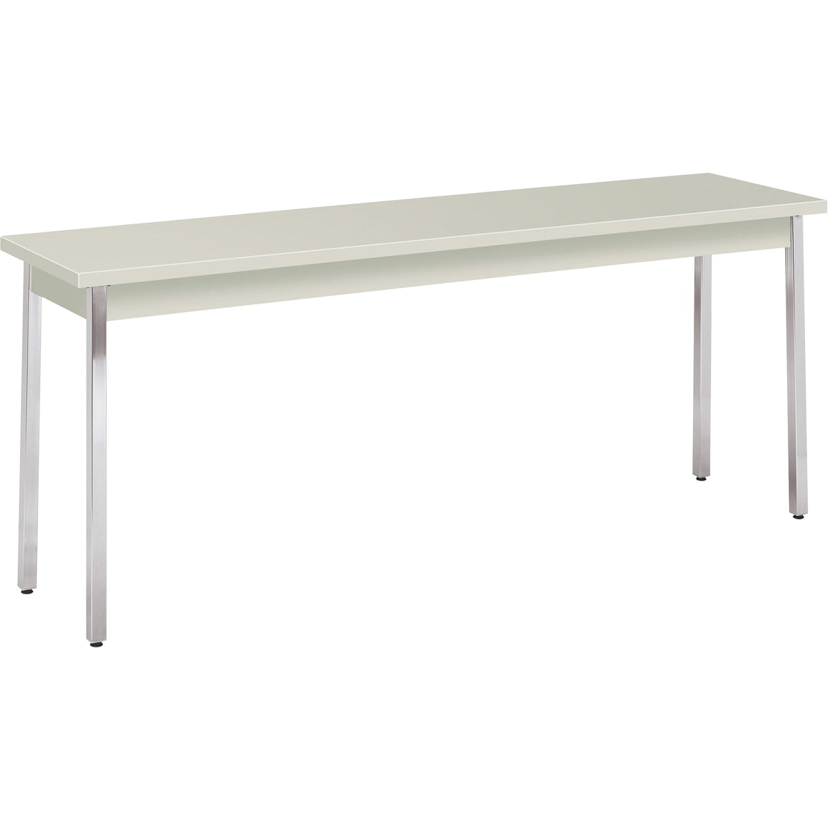 Hon Utm1872Loloc Utility, Rectangular, 72W X 18D X 29H, Light Gray Table, Beige