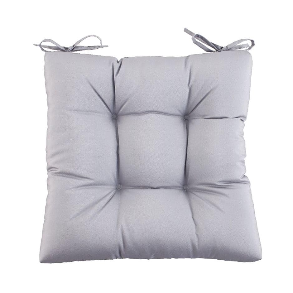 Solid Outdoor Cushion Collection - Gray Chaise Lounge