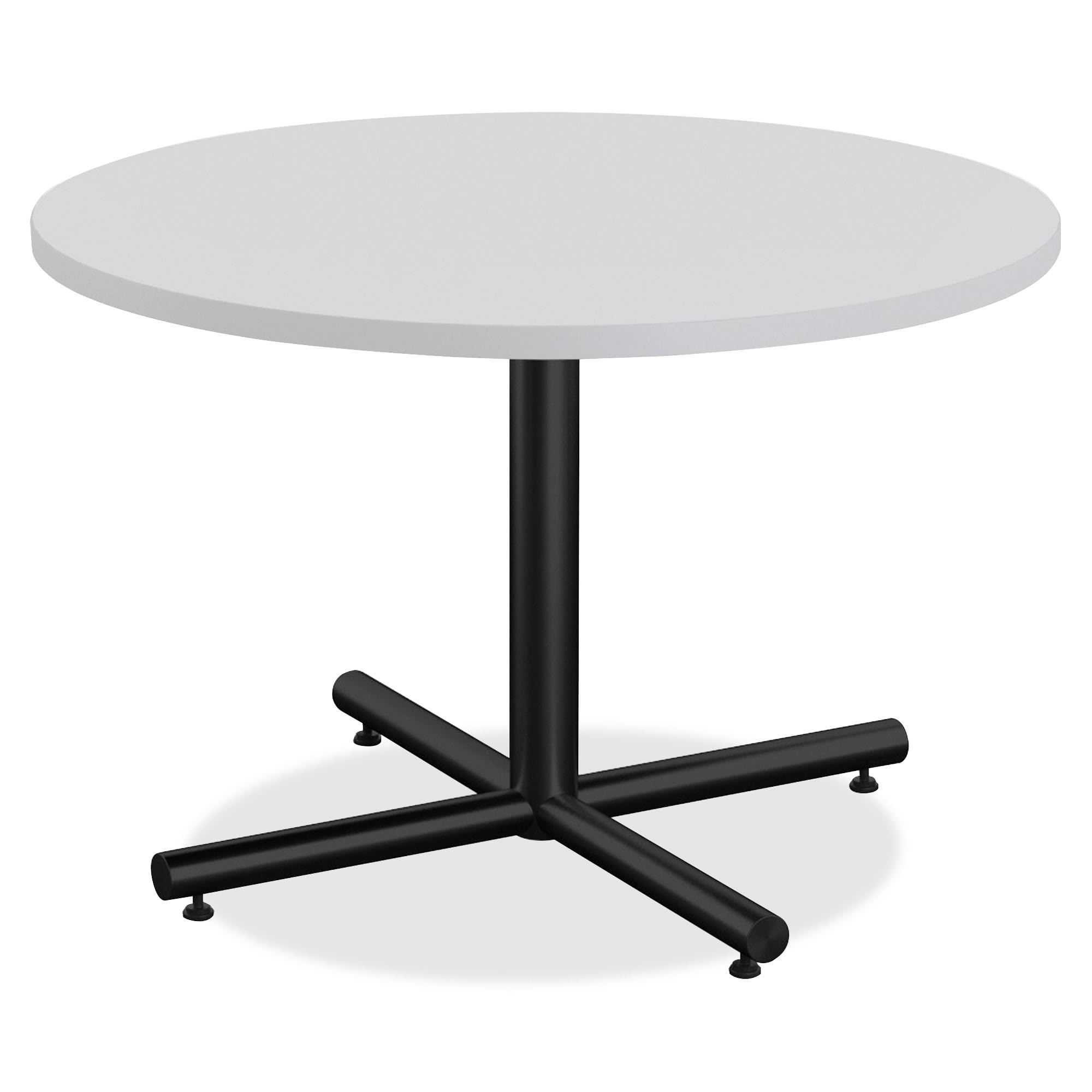 Lorell LLR62579 Round Invent Tabletop - Light Gray