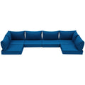 Homrest Outdoor Replacement Cushions For Patio Furniture,Water-Repellent Sofa Cushions For 6-Seat Rattan Wicker Sectional Patio