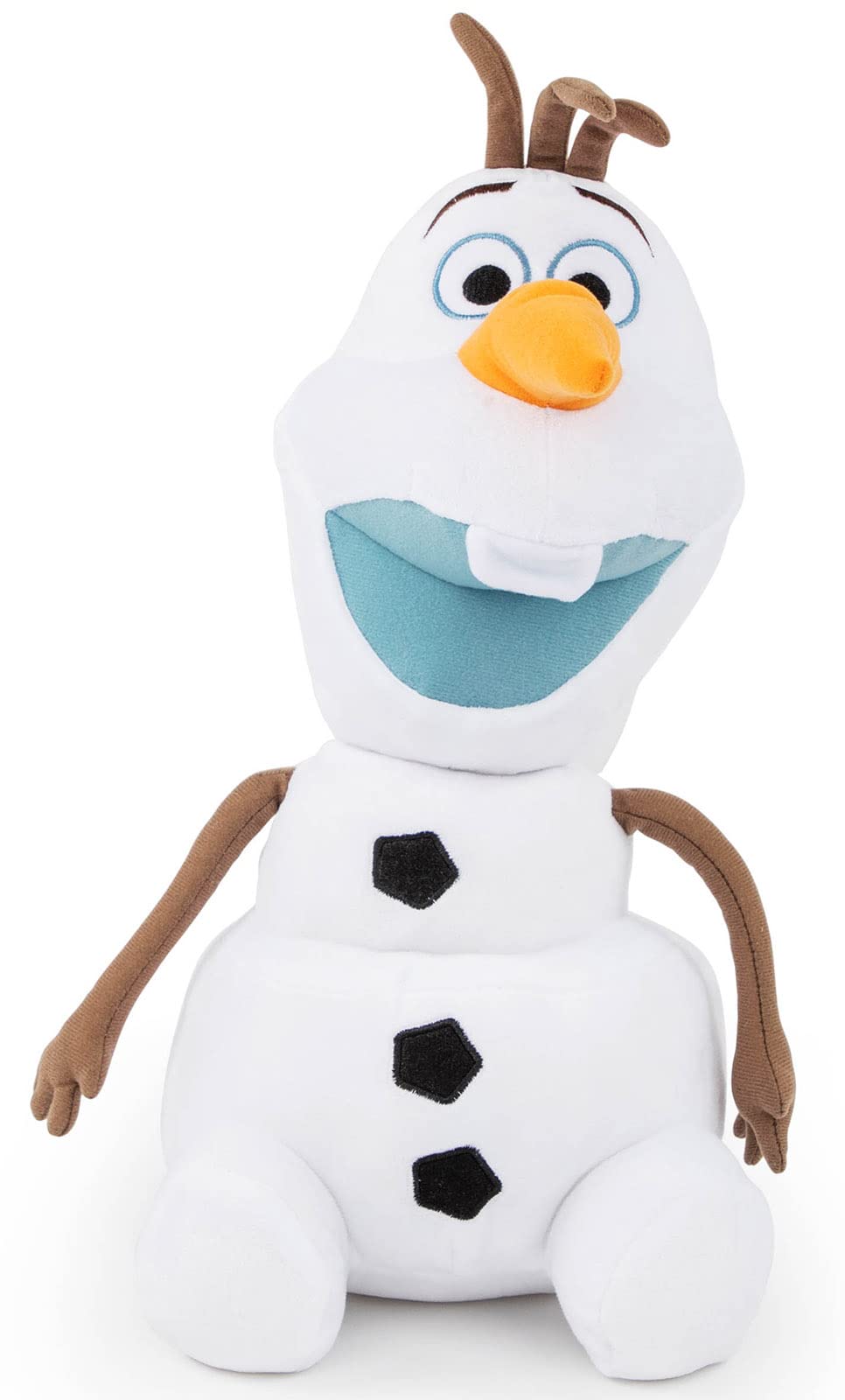 Jay Franco Disney Frozen 2 Olaf Plush Stuffed Pillow Buddy - Super Soft Polyester Microfiber, 17 inch (Official Disney Product)